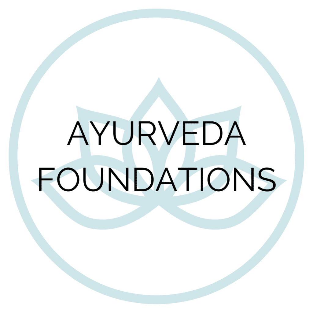 Ayurveda Foundations
